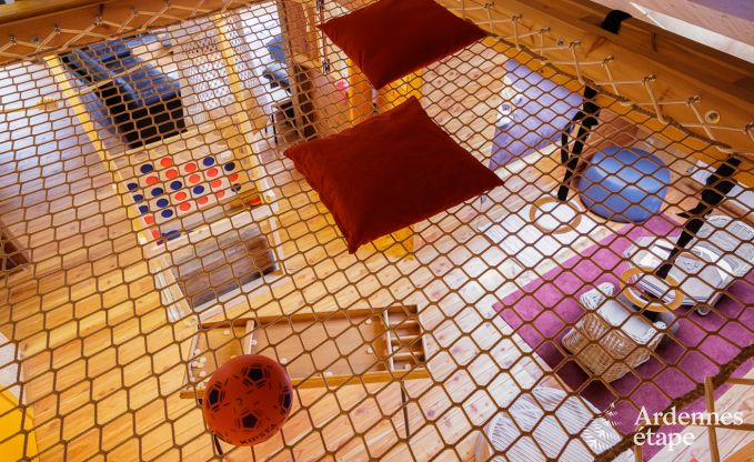 Maison de vacances � Manhay pour 9 personnes en Ardenne