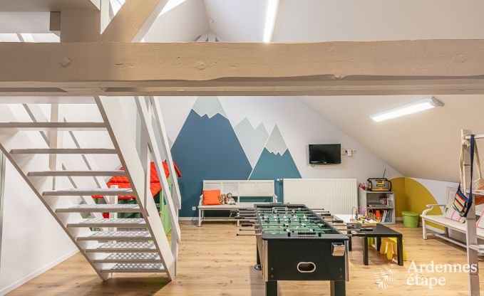 Maison de vacances avec sauna et jeux  Manhay pour 20 personnes en Ardenne