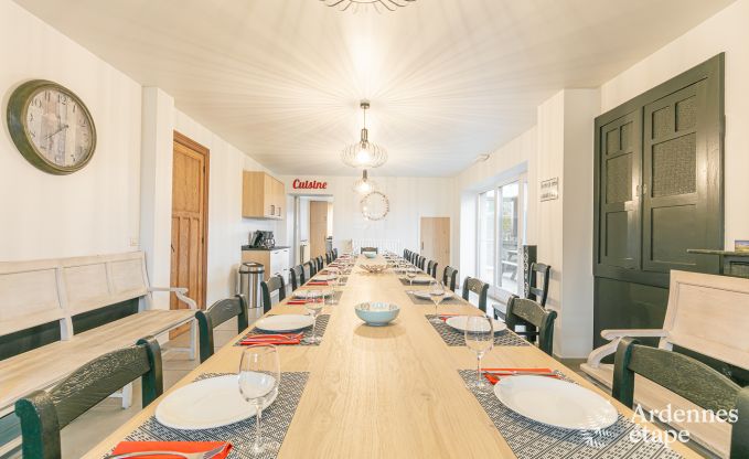Maison de vacances avec sauna et jeux  Manhay pour 20 personnes en Ardenne