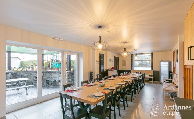 Maison de vacances avec sauna et jeux  Manhay pour 20 personnes en Ardenne