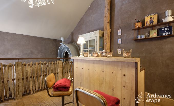 Cottage pour 2 personnes  Marche-en-Famenne avec jacuzzi et sauna au cur de l'Ardenne, idal pour couples avec animal