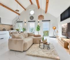 Maison de vacances romantique à Marchin pour 2 personnes avec bien-être privé et vue magnifique