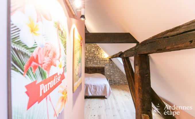 Maison de vacances � Maredsous pour 10 personnes en Ardenne
