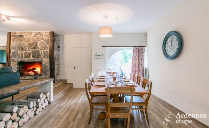 Maison de vacances � Maredsous pour 10 personnes en Ardenne