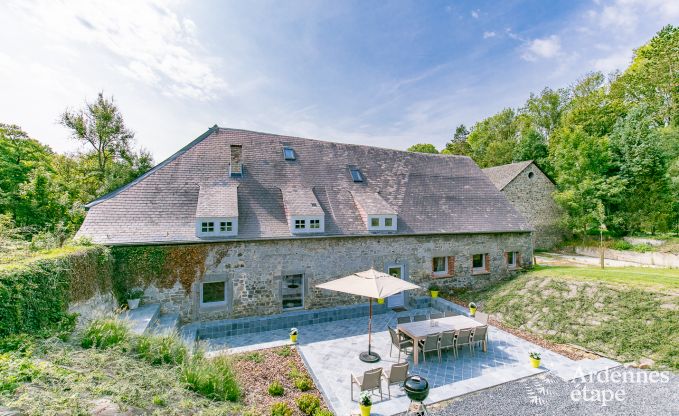 Maison de vacances � Maredsous pour 10 personnes en Ardenne