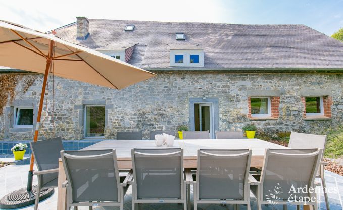 Maison de vacances � Maredsous pour 10 personnes en Ardenne