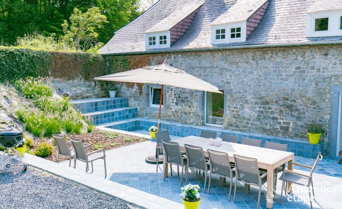 Maison de vacances � Maredsous pour 10 personnes en Ardenne