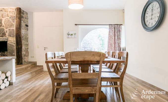 Maison de vacances � Maredsous pour 10 personnes en Ardenne