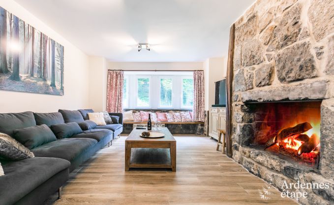 Maison de vacances � Maredsous pour 10 personnes en Ardenne