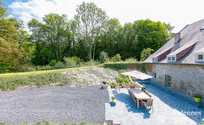 Maison de vacances � Maredsous pour 10 personnes en Ardenne