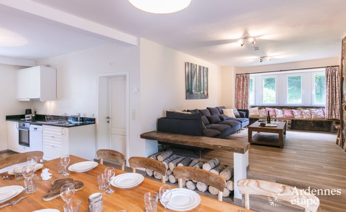 Maison de vacances � Maredsous pour 10 personnes en Ardenne