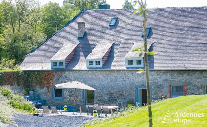 Maison de vacances � Maredsous pour 10 personnes en Ardenne