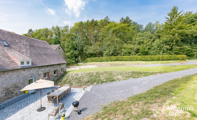Maison de vacances � Maredsous pour 10 personnes en Ardenne