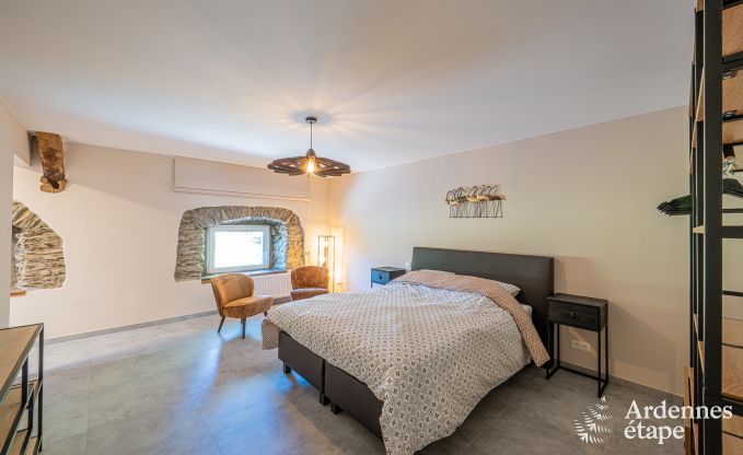 Maison de vacances accessible en fauteuil roulant  Martelange pour 9 personnes avec jardin priv