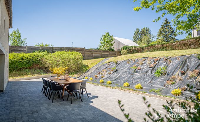 Maison de vacances accessible en fauteuil roulant  Martelange pour 9 personnes avec jardin priv