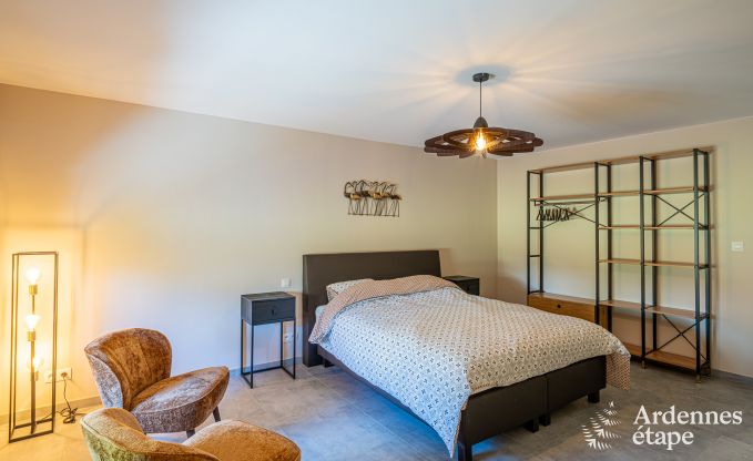 Maison de vacances accessible en fauteuil roulant  Martelange pour 9 personnes avec jardin priv