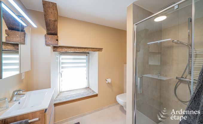 Maison de vacances accessible en fauteuil roulant  Martelange pour 9 personnes avec jardin priv