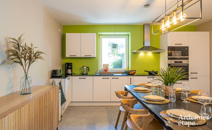 Maison de vacances accessible en fauteuil roulant  Martelange pour 9 personnes avec jardin priv