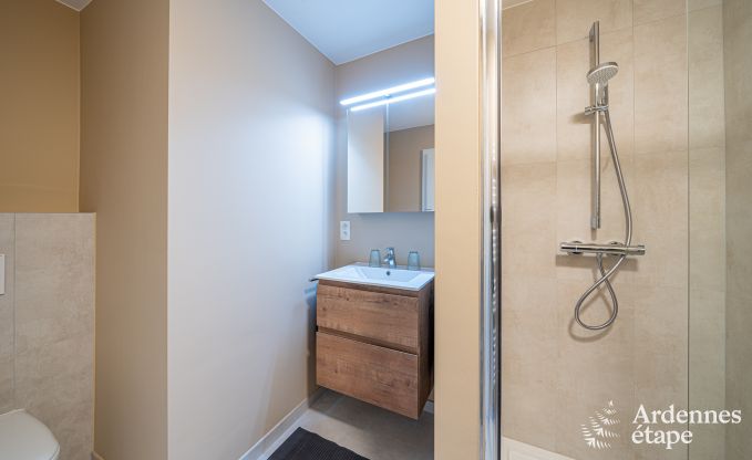 Maison de vacances accessible en fauteuil roulant  Martelange pour 9 personnes avec jardin priv