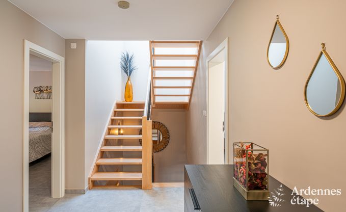 Maison de vacances accessible en fauteuil roulant  Martelange pour 9 personnes avec jardin priv