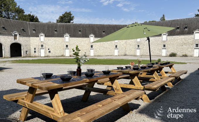 Ch�teau � Modave pour 46 personnes en Ardenne