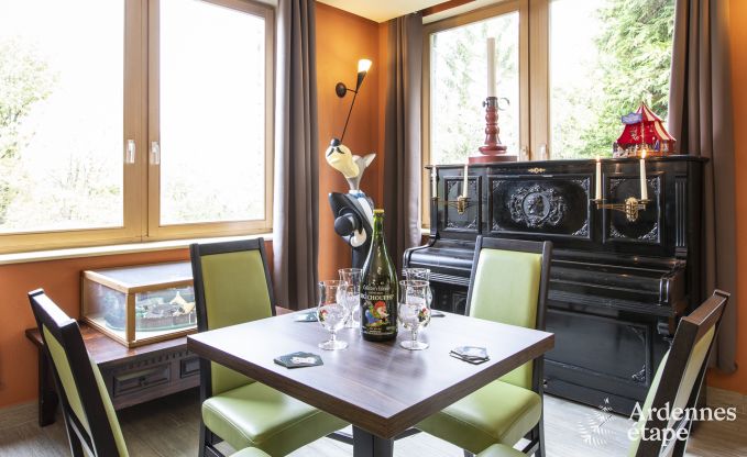 Escapade en pleine nature en Ardenne : Villa spacieuse  Houffalize (Nadrin) pour 18 personnes avec nombreux quipements et services, animaux bienvenus