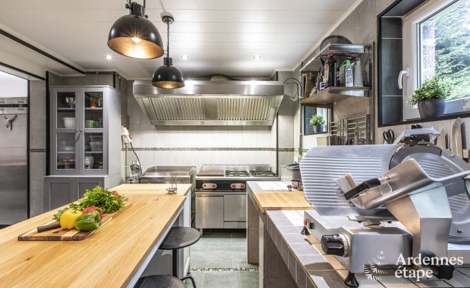 Escapade en pleine nature en Ardenne : Villa spacieuse  Houffalize (Nadrin) pour 18 personnes avec nombreux quipements et services, animaux bienvenus