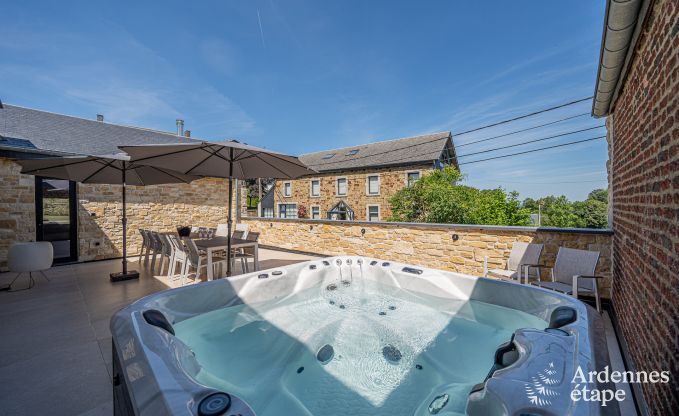 Villa luxueuse à Nassogne avec jacuzzi, 6 chambres et 6 salles de bains