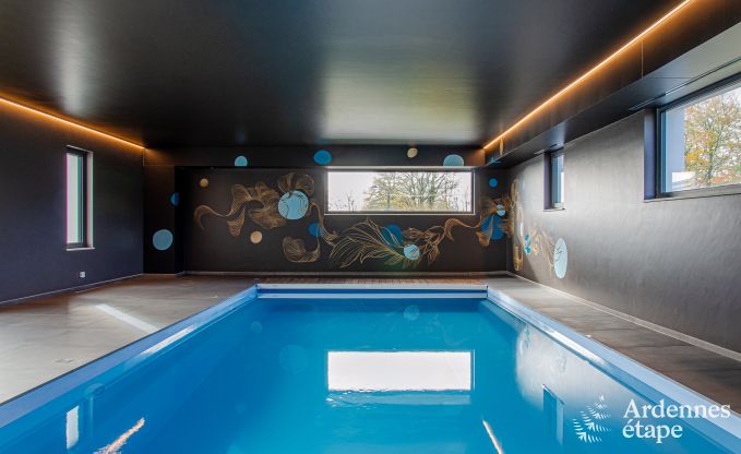 Villa de luxe avec piscine intrieure  Neufchteau pour 8 personnes, parfaite pour familles et couples