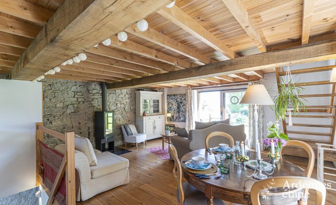 Maison de vacances avec tennis � Onhaye pour 2/3 personnes en Ardenne