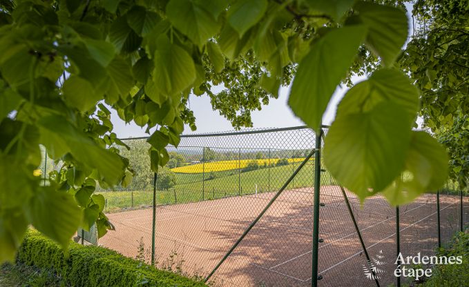 Maison de vacances avec tennis � Onhaye pour 2/3 personnes en Ardenne