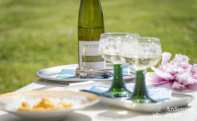 Maison de vacances avec tennis � Onhaye pour 2/3 personnes en Ardenne