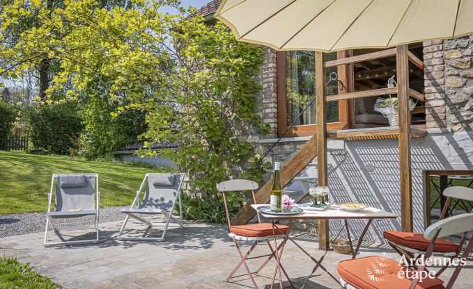 Maison de vacances avec tennis � Onhaye pour 2/3 personnes en Ardenne