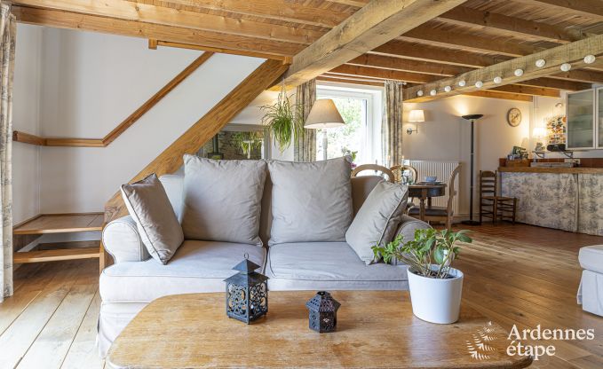 Maison de vacances avec tennis � Onhaye pour 2/3 personnes en Ardenne