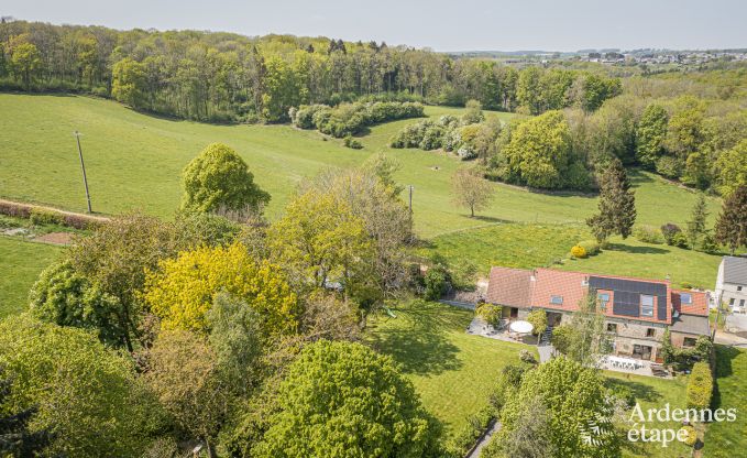 Maison de vacances avec tennis � Onhaye pour 2/3 personnes en Ardenne