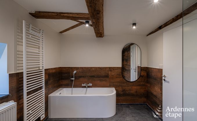 Ch�teau de luxe pour 30 personnes � Ouffet avec 14 chambres, 12 salles de bains, piscine int�rieure, sauna et jardin priv�