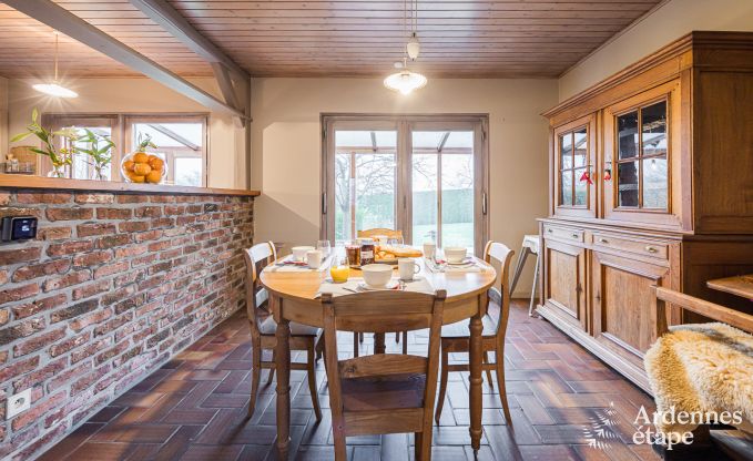 Charmante, maison chien admis � Ouffet, Ardenne