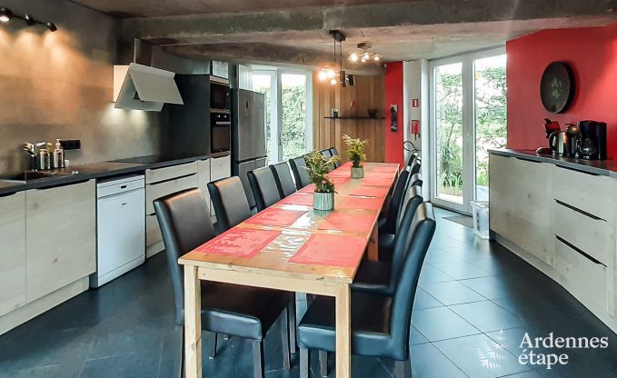 Maison de vacances  Ovifat pour 14/15 personnes en Ardenne