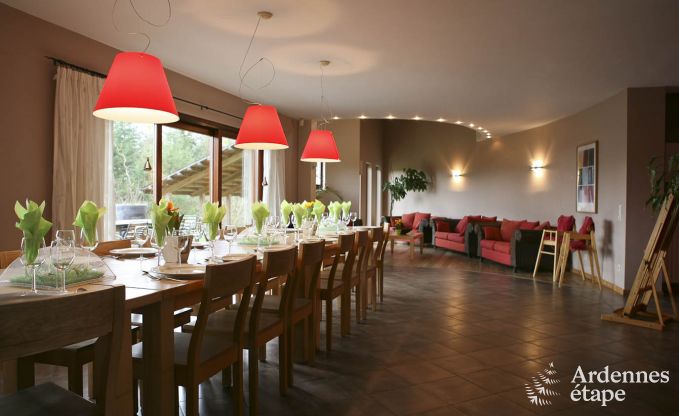 Villa de Luxe  Ovifat pour 18 personnes en Ardenne