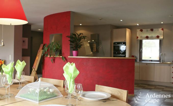 Villa de Luxe  Ovifat pour 18 personnes en Ardenne