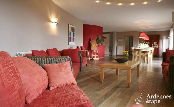 Villa de Luxe  Ovifat pour 18 personnes en Ardenne