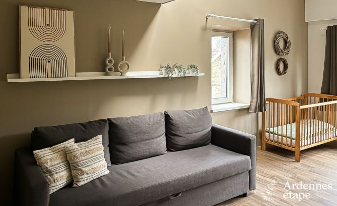 Location de charme pour 8 personnes  Paliseul : maison de vacances avec quipements de loisirs au cur de l'Ardenne