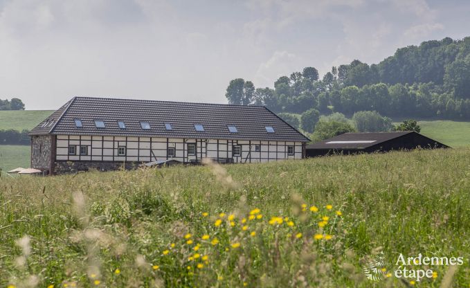Charmante maison de vacances à Plombières pour 20 personnes en Ardenne