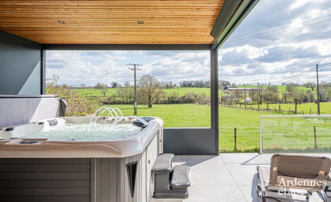 Maison de vacances de luxe  Plombires : villa pour 6 personnes avec jacuzzi, 3 chambres et jardin priv