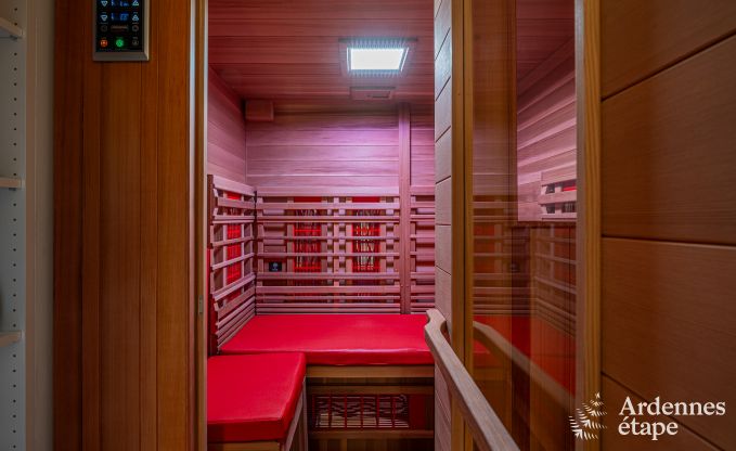 Exceptionnelle maison de charme  Profondeville pour 4 personnes avec jacuzzi, cabine infrarouge et ponton sur la Meuse