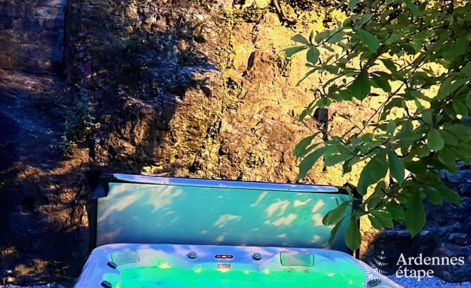 Exceptionnelle maison de charme  Profondeville pour 4 personnes avec jacuzzi, cabine infrarouge et ponton sur la Meuse