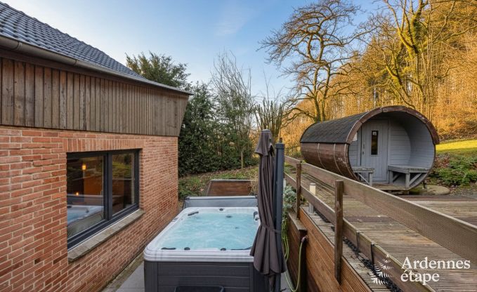 Maison de standing avec wellness extrieur et jeux au cur de la Valle de la Meuse  Profondeville