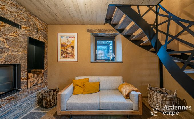 Villa de Luxe  Recht pour 8 personnes en Ardenne
