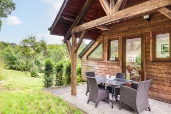 Chalet pour 4  Redu, Ardenne - 2 chambres, 2 chiens admis, terrasse