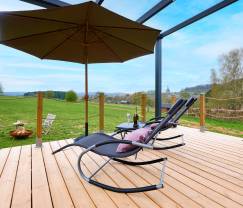 Tiny house romantique à Redu : séjour pour 2 en Ardenne avec terrasse privée et vue panoramique